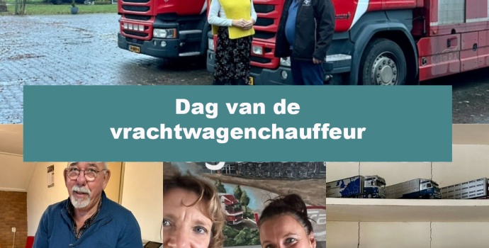 Dag van de Vrachtwagenchauffeur - Speciale aandacht voor de helden van de vee-logistieke sector